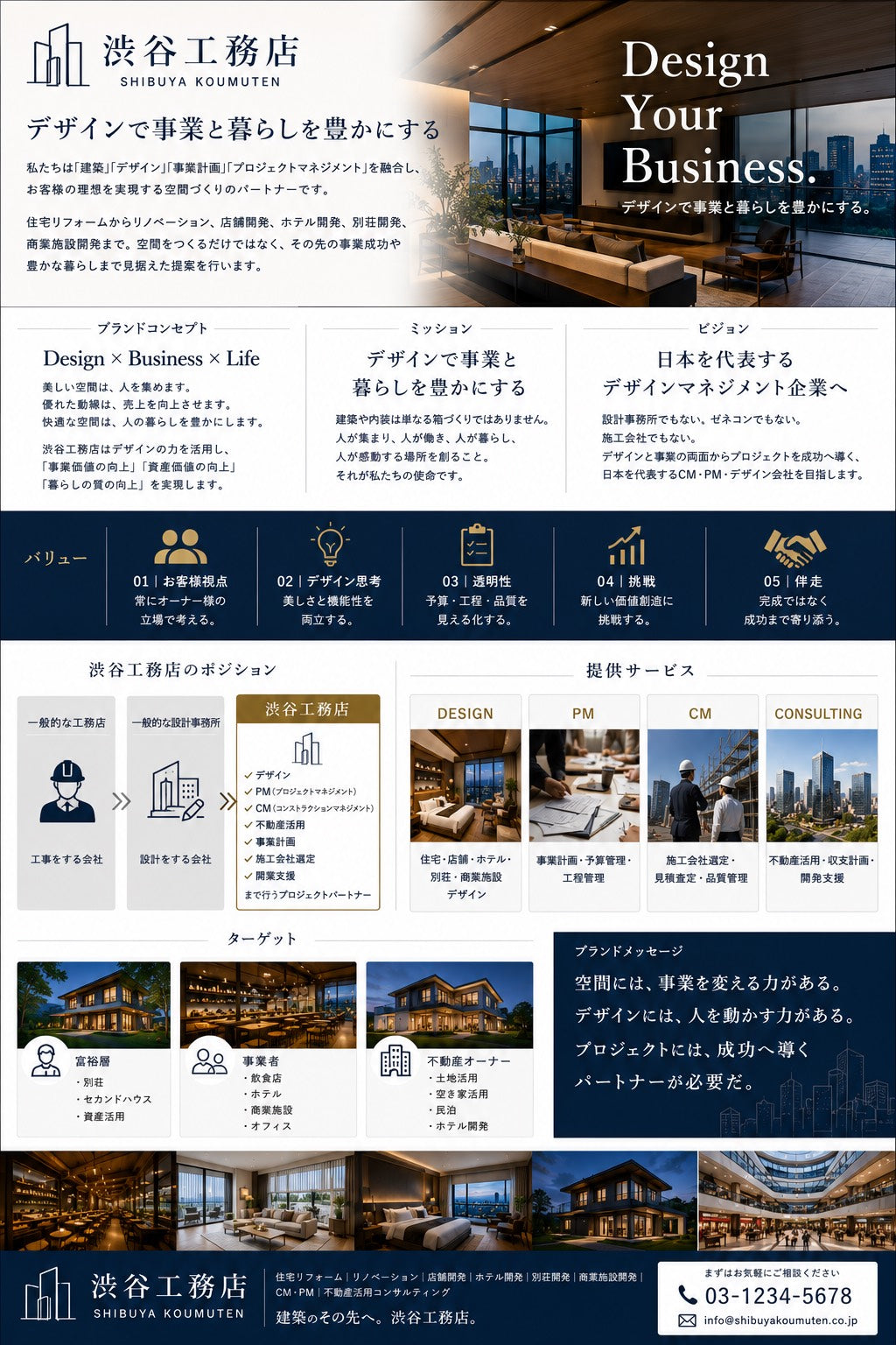 渋谷工務店 ブランディング