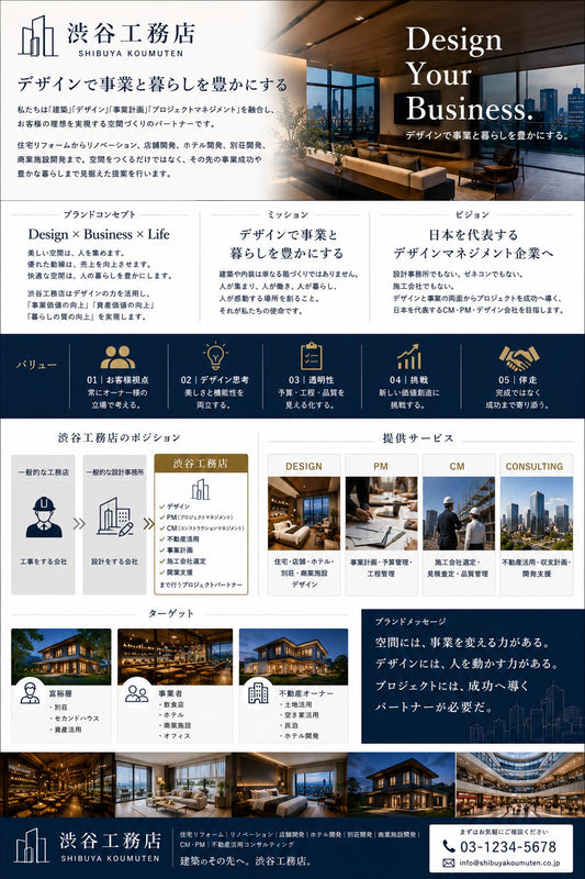 渋谷工務店 ブランディング