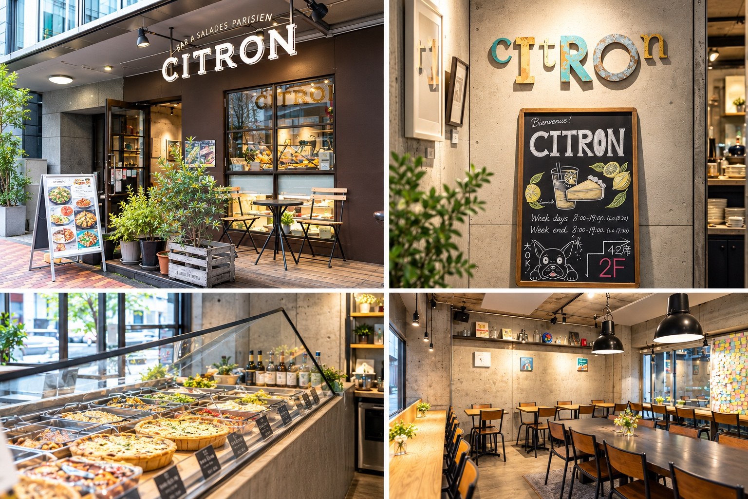 カフェ CITRONのプロジェクトイメージ／AI再構成